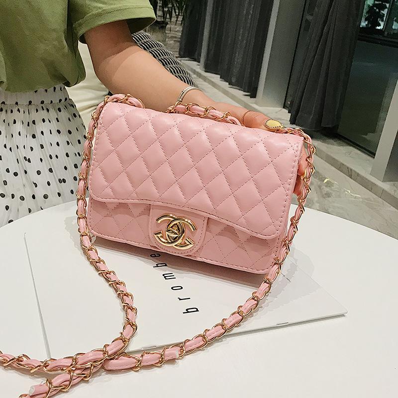 bag women's new trendy rhombus chain bag shoulder oblique span bag women's bag versatile small square bag