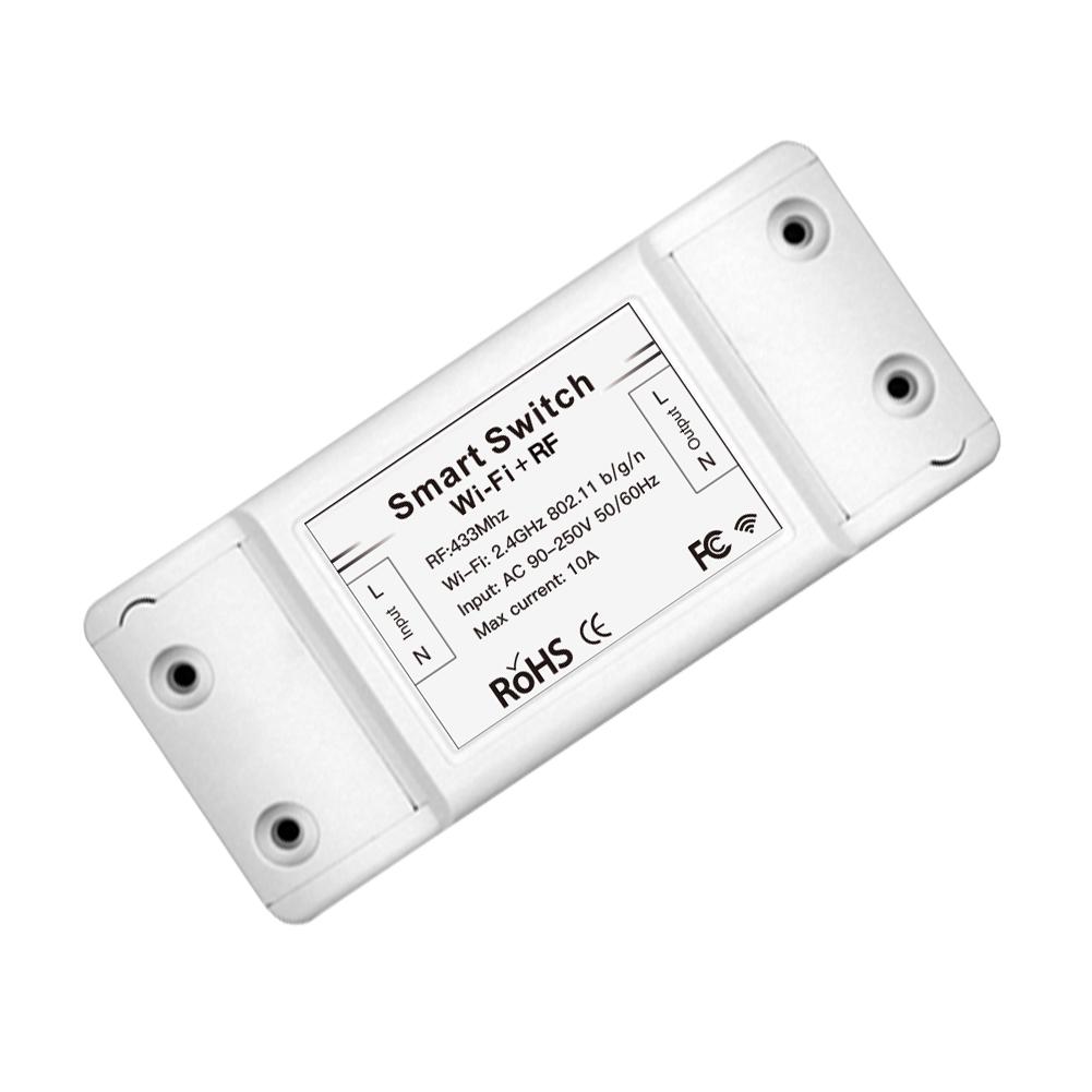 Smart Home DIY Led Lamp Light Switches 2200W Smart RF WiFi Remote Control 433Mhz
