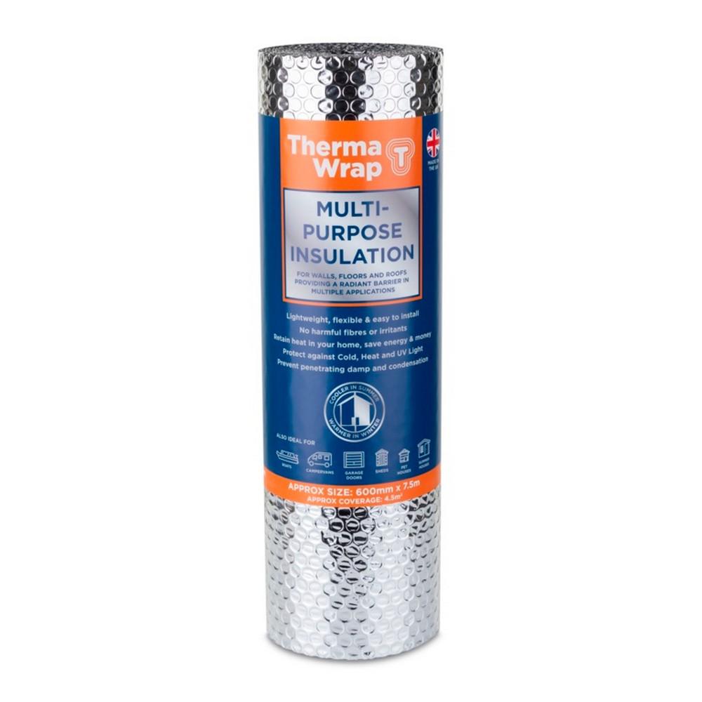 Envoltura de uso general Thermawrap One Size plata