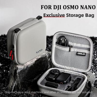 PU Camera Storage Bag with Wristband Handbag for DJI Osmo Nano Standard Version Camera Accessories