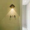 Moderne Selbstklebende Acryl Hausnummer 3D Plaketten Einfache DIY Montage für Wohnung Büro Hotel Heim Beschilderung