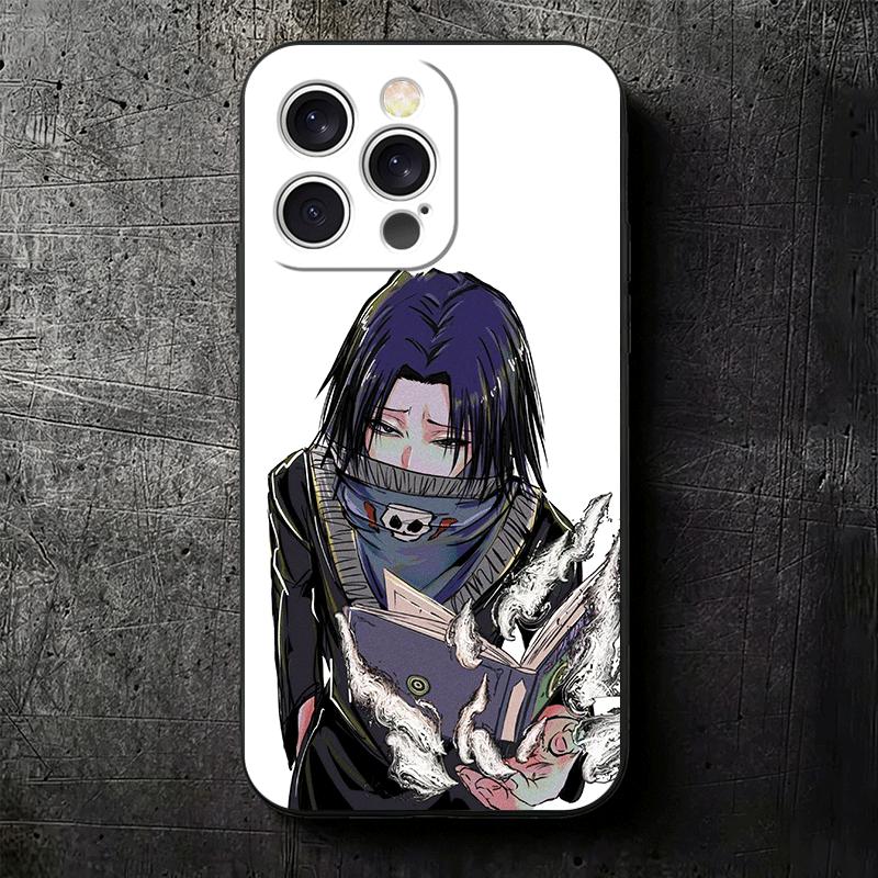 Hunter X-Hunters Feitan Portor Soft Phone Case for iPhone 16 16E 17 Air 15 Pro Max 14 Plus 13 Mini 11 12 7 Black Cover Back Shel