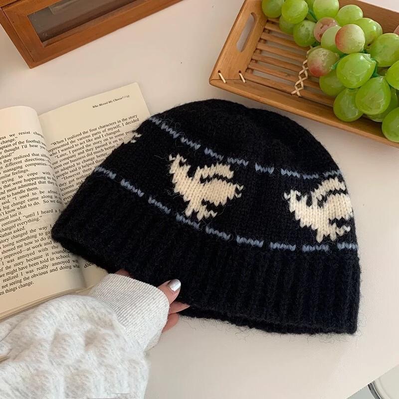 

Women s Retro Knitted Winter Bucket Hat
