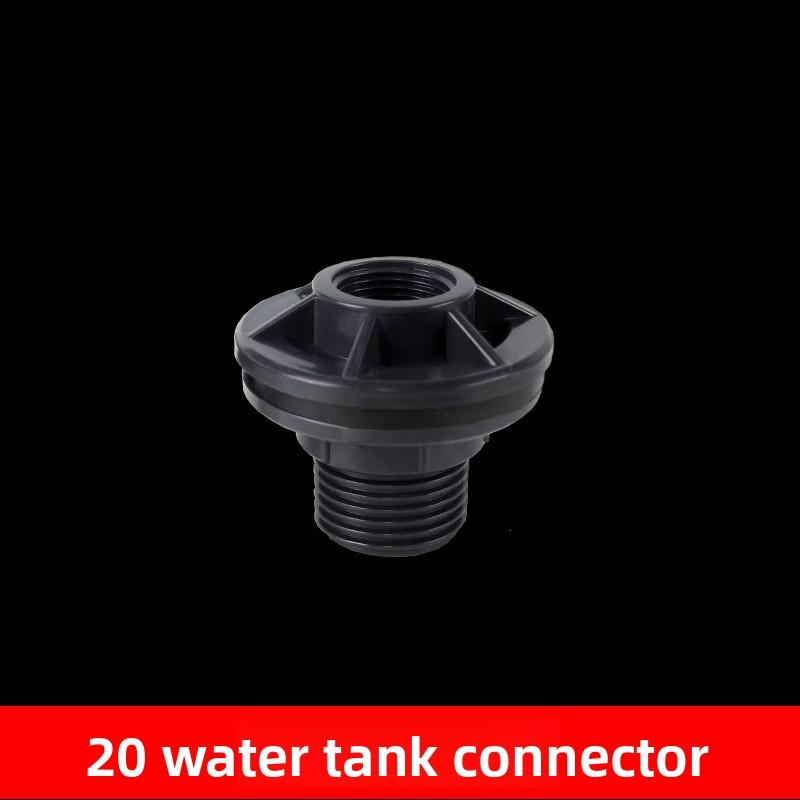 PVC Water Tank Connector Tower Interface Bucket Fish Internal External Thread Plastic Connection Accessories 1/2