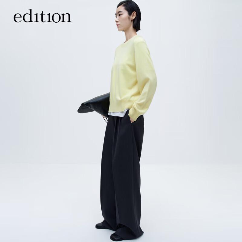 

Edition Women s Cashmere Blend Round Neck Sweater L (170)