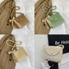 Trendy Ins Style Woven Small Square Bag For Women Casual Street Fashion Accessory
