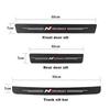 Car Door Sill Threshold Trunk Bumper Pedal Decal Stickers Cover For Hyundai i30 i20 i10 i40 Tucson Kona Sonata Veloster Elantra