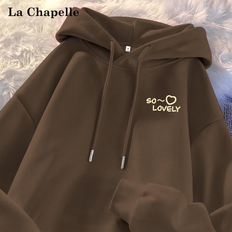 La Chapelle Women s 2026 Korean Style Hooded Sweatshirt 2XL