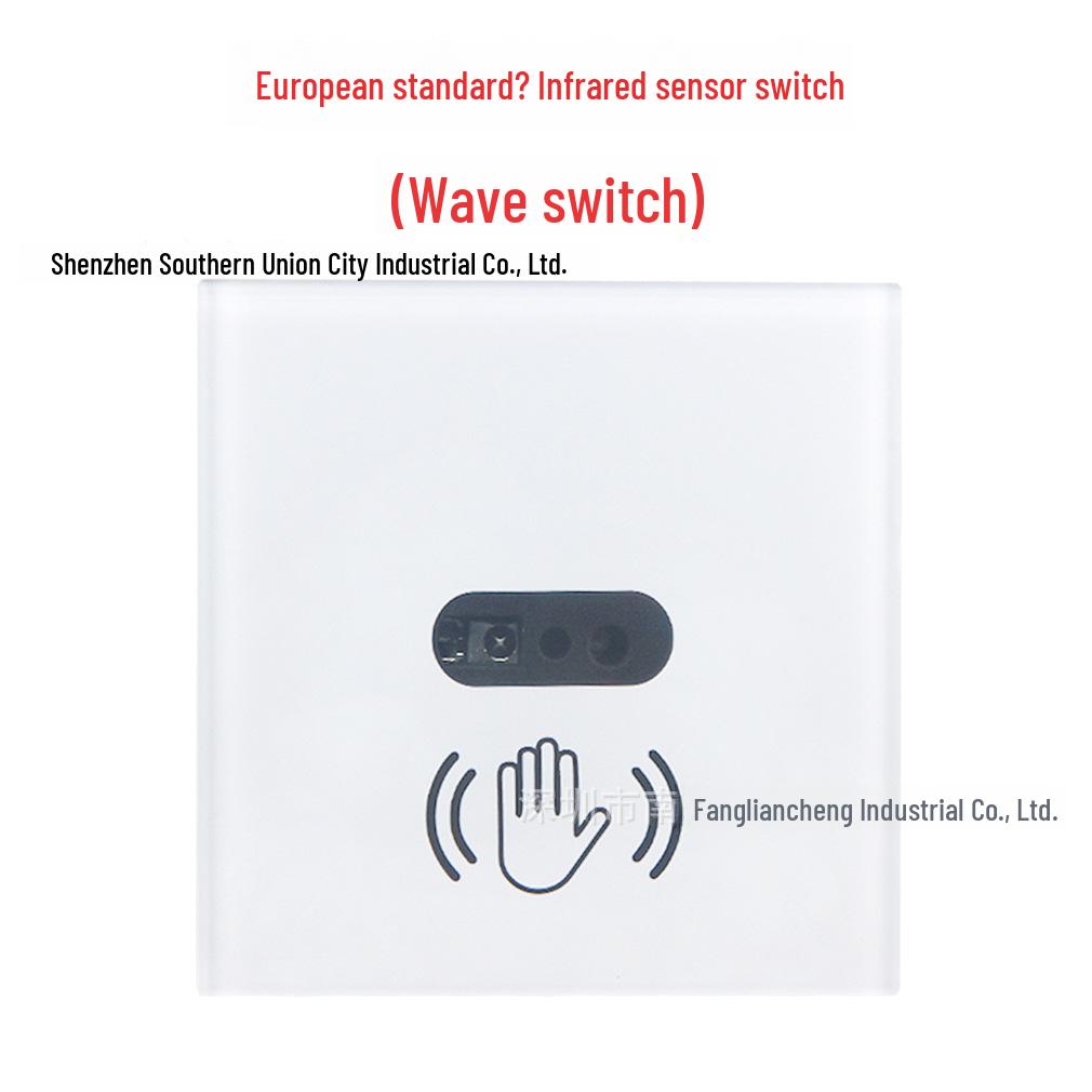 Senzor Infraroșu Tip 86: Comutator cu vală standard britanic/european hands-free