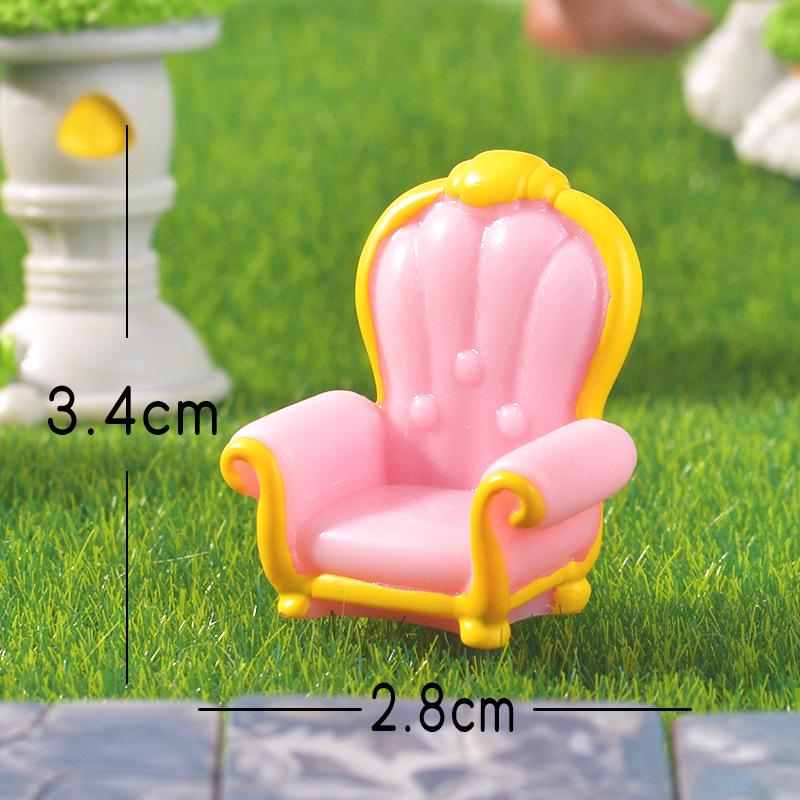 Micro-landscape Creative European-style Landmark Buildings, Garden Dollhouses, Decorative Handicrafts, and Miniature Small Ornaments