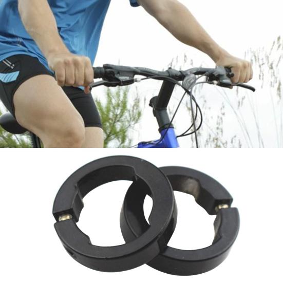 2Pcs Bicycle Grip Rings Fashion Appearance Replacement Aluminum Alloy Decoration Handlebar Locking Rings Bike Accessories