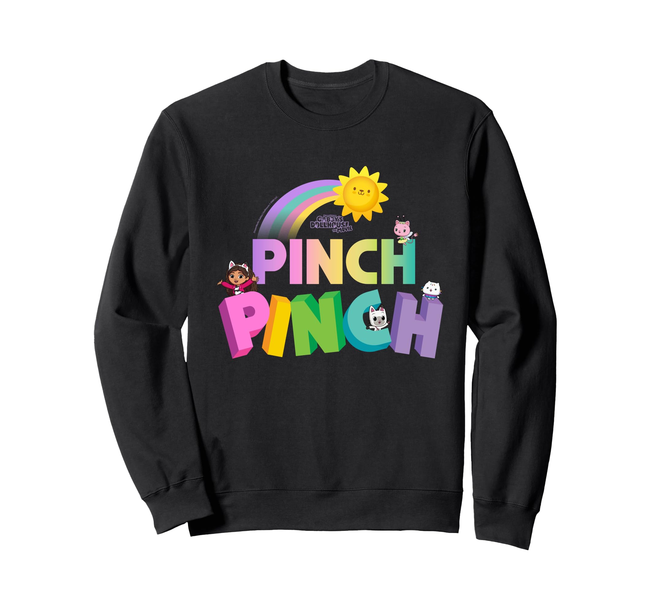 

DreamWorks Gabby s Dollhouse The Movie Pinch Pinch Sweatshirt