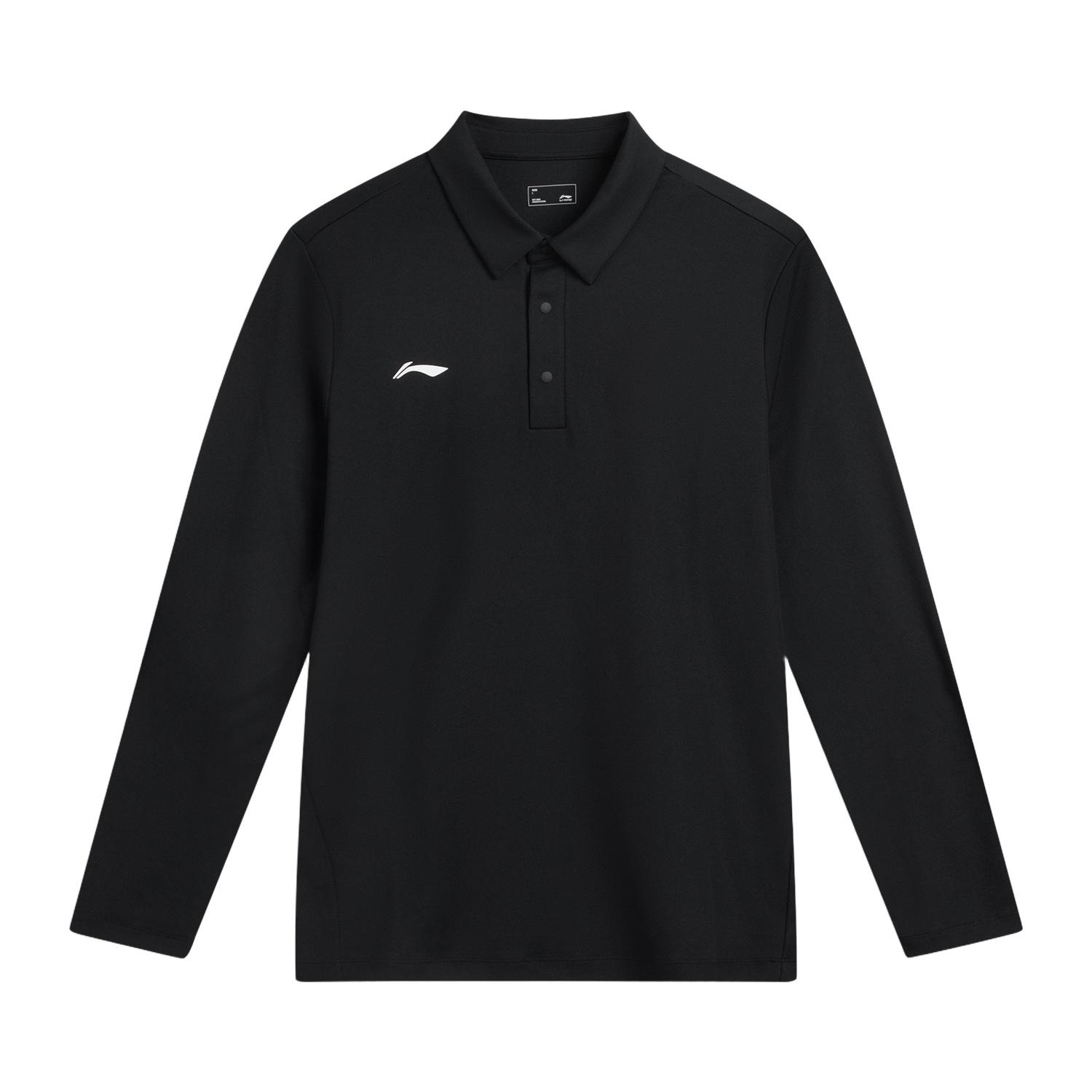 Li-Ning Honor Series Slim Fit Logo Autumn Polo Shirt Men tops APLV819-1 M
