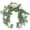 Wedding Table Simulation Flower Decoration 181x11cm Artificial Rose Table Long Vine Trailing Flower Arch DIY Party Backdrop Pops