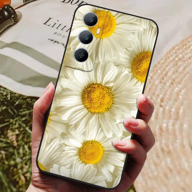 

For Realme C65 Case RealmeC65 Luxury Painted Phone Silicon Back Cover For OPPO Realme C65 Cases C 65 4G Protective Shell Capas For Realme C65 4G
