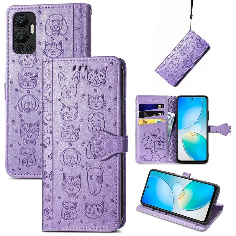 Luxury Cat Dog Style Case For Nokia C1 C2 2nd Edition C01 Plus C31 C20 C200 G10 G20 G50 G60 G300 G400 G11 G21 Card Protect Cover