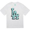 New MLB Los Angeles Dodgers T Shirt Unisex Light Gray 3ATS03023-07MGL