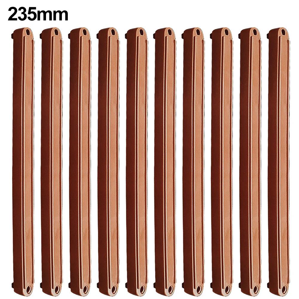 10Pcs Draw Rail Plastic Drawer Slides 180/235/298mm Draw Runners Replacement Drawer Runners Wardrobe Guide Rail Skidway