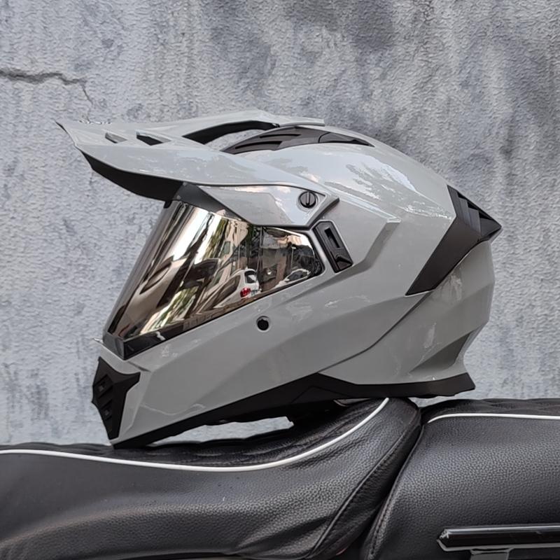 ORZ Offroad-Rallye-Motorradhelm DOT-zertifiziert MTB ATV Motorrad Offroad-Motorrad Blendschutz