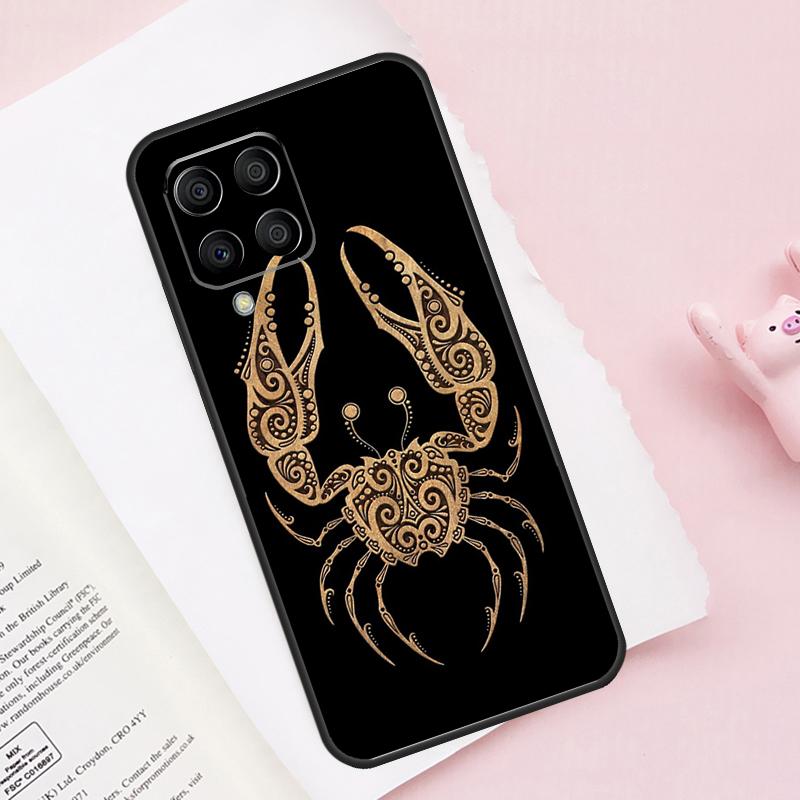 Zodiac Signs Case For Samsung Galaxy M15 M35 M55 M51 M31 M21 M11 M16 M36 M56 M53 M12 M32 M52 M14 M34 M54