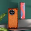 KEYSION Shockproof Armor Case for OnePlus 13R 5G 1+13r Soft Silicone+PC Transparent Honeycomb Phone Cover for OnePlus Ace 5 Pro