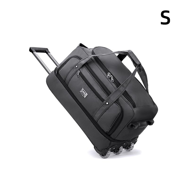 Reisetasche mit Rollen aus Oxford-Stoff, extragroß, faltbar, Reisetasche mit Rollen, Unisex, Reise-Aufbewahrungstasche