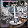 DiscoThemed Party Supplies Decorations Cartoon Gatherings Cutlery Forks Set