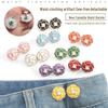 Kamille Snap-On Abnehmbarer Taillenverstellknopf für Jeans