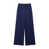 Women's High-Waisted Pleated Wide-Leg Pants - European & American Style