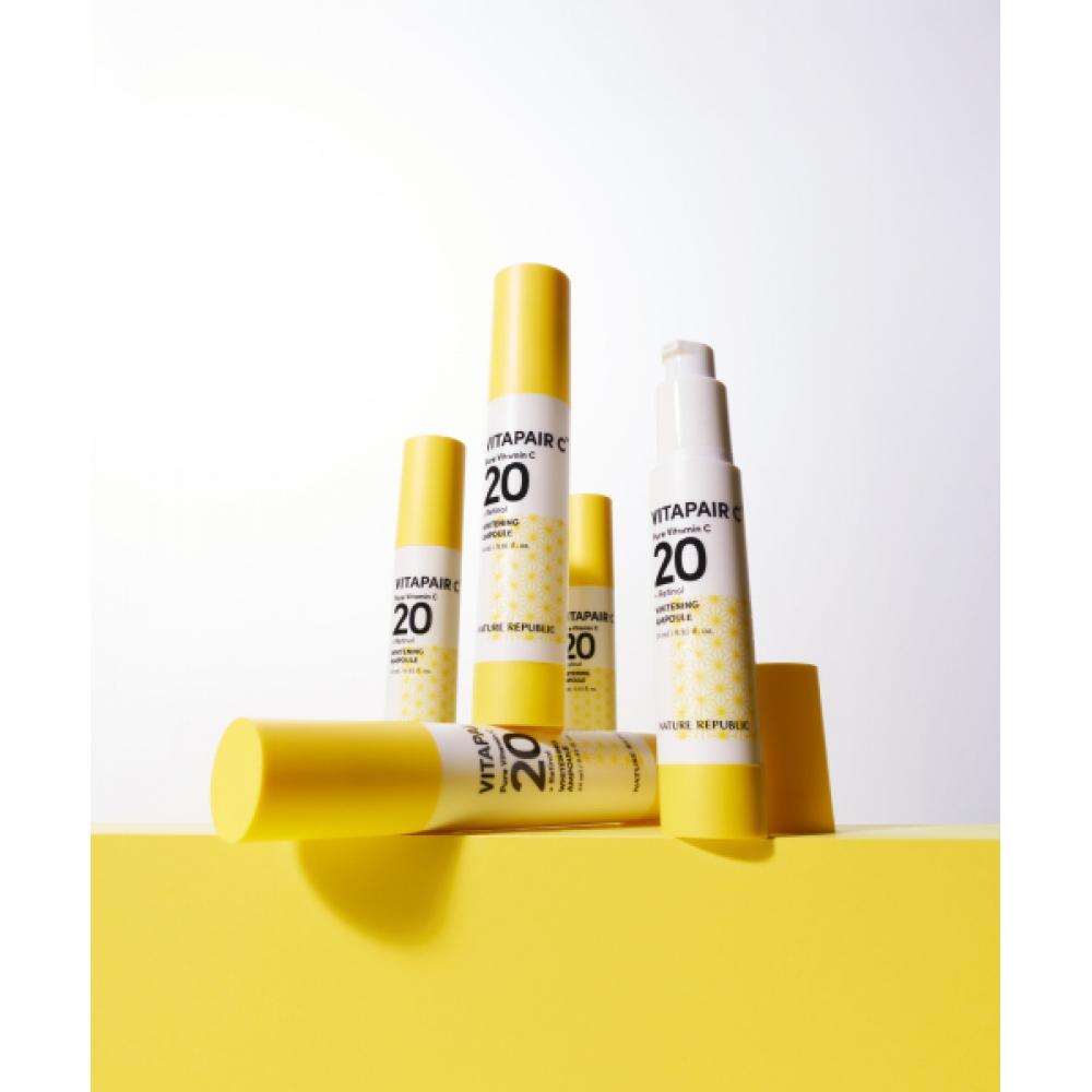 Nature RepubliC Vitapair C Pure Vitamin C 20 Whitening Ampoule 24ml Single option ND0547