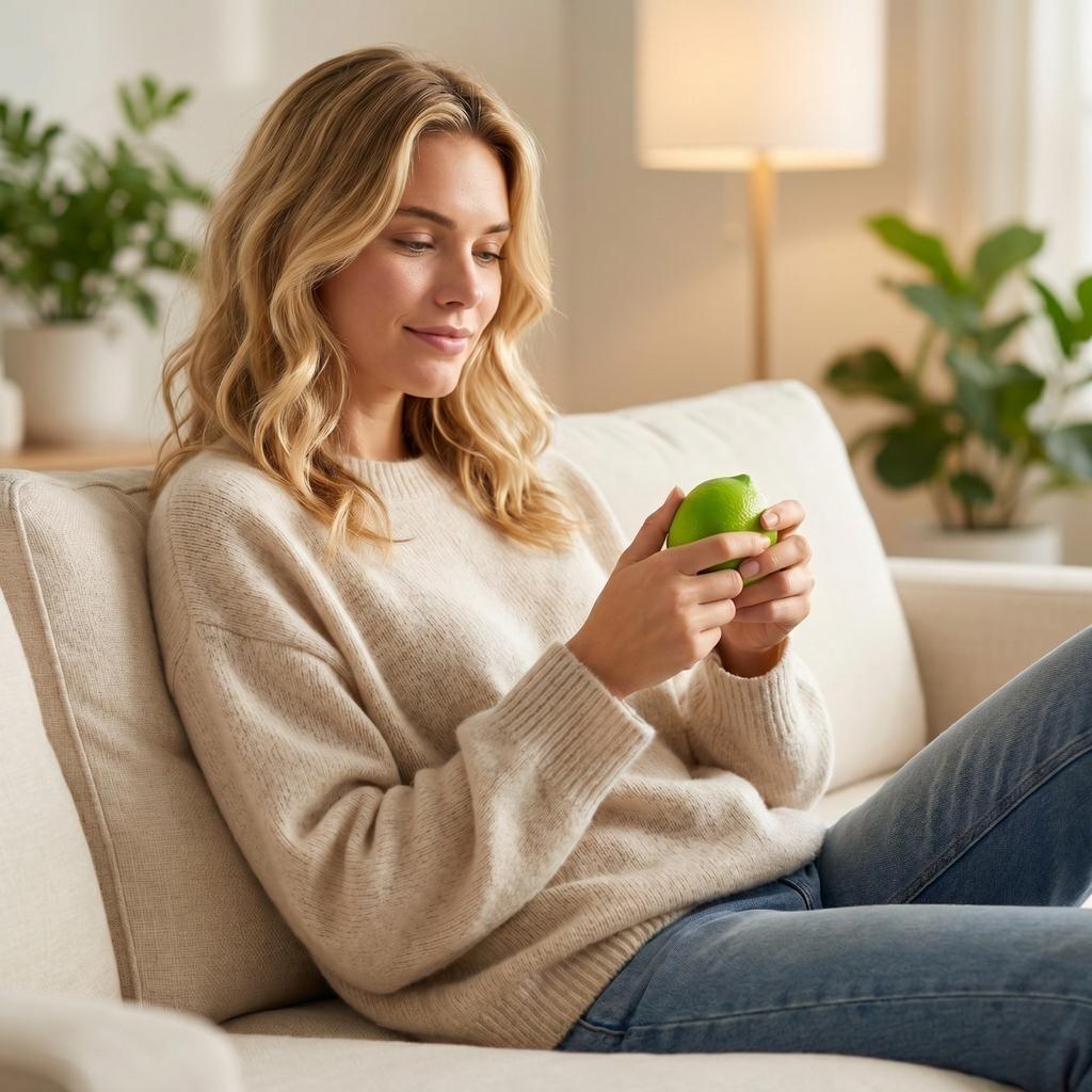 Lemon Stress Toy - Shaped Sensory Toy for Kids and Adults
