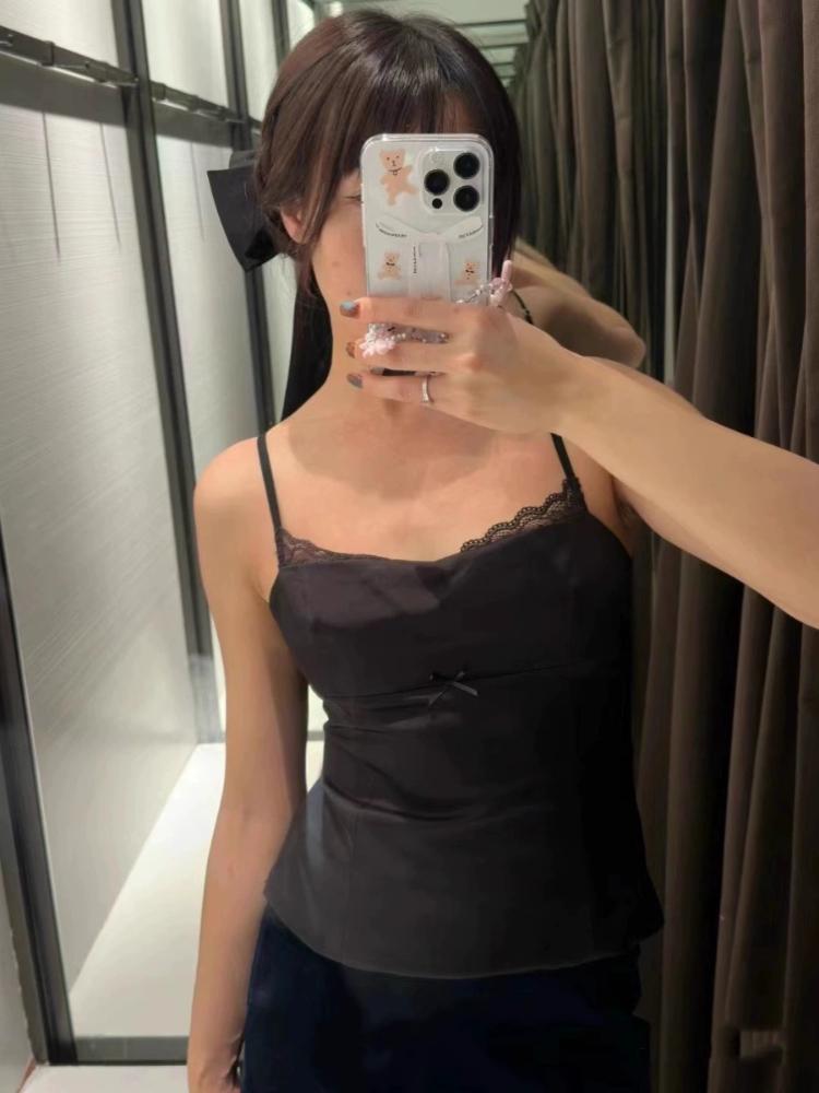 Leopard Print Elegant Streetwear Camis Female Off Shoulder Sleeveless Retro Short Vest Women Sexy Backless Sling Tank Top New