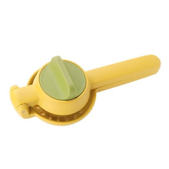 

Manual Citrus Juicer Hand Press with Detachable Head Handheld Lime Squeezer Portable Lemon Lime Orange Juice Extractor жовтий