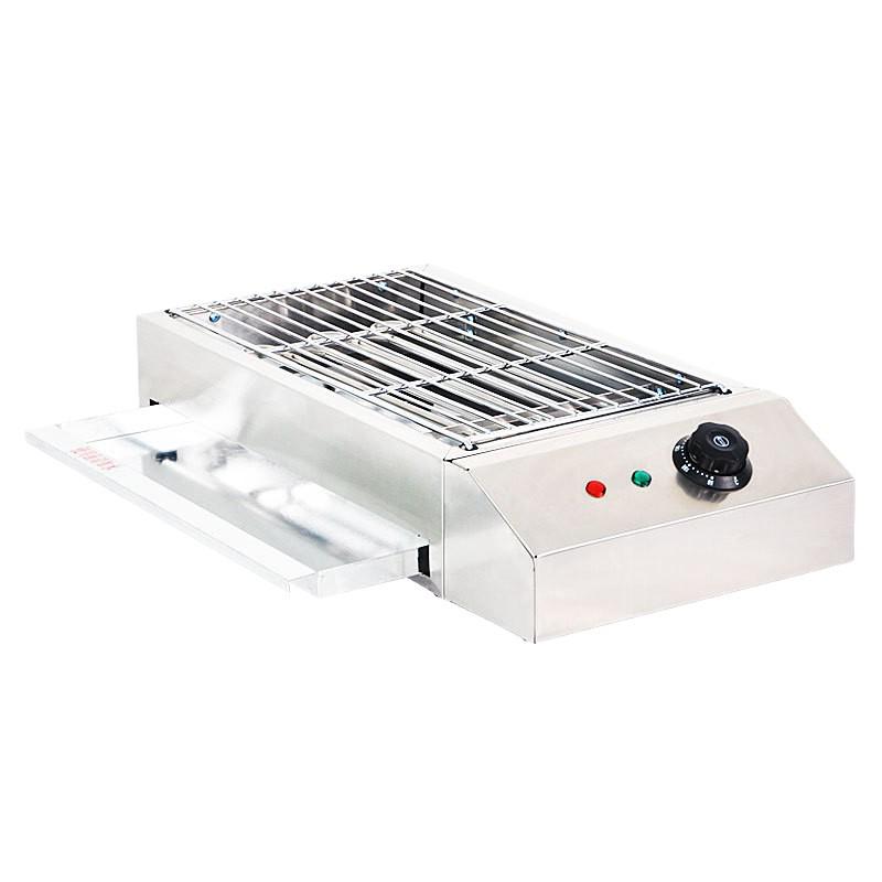 Eco-friendly Electric Smokeless Indoor Grill for Roasting Lamb, Skewers, Oysters, and Kebab.