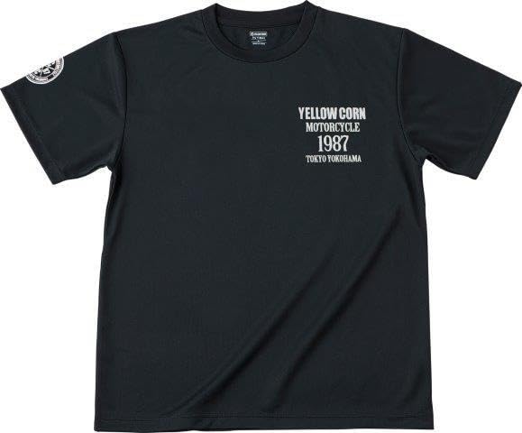 

[Желтая кукуруза] Футболка YT-024 Cool Dry BK/IV LL