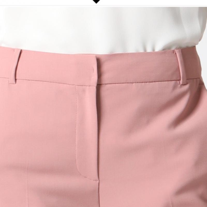  Shs Miss  Slit Boot Cut Crop Pants