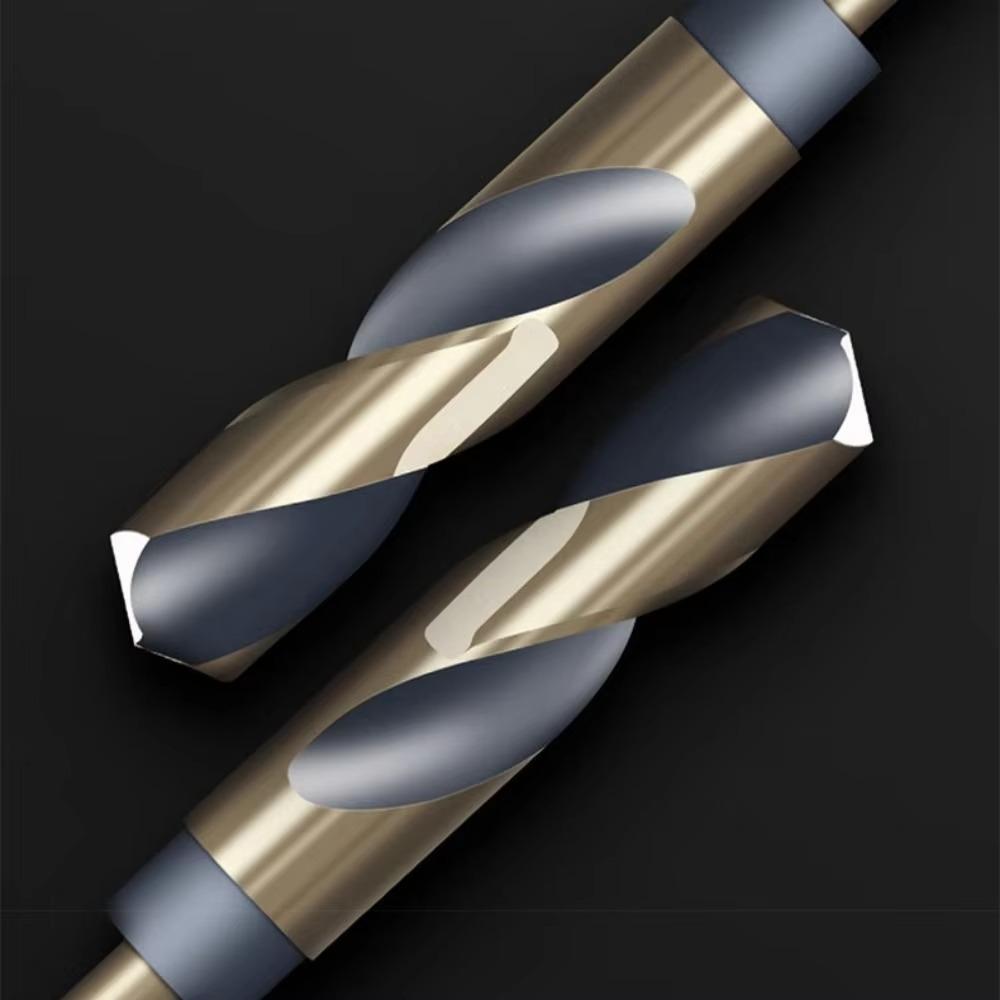 HSS Twist Drill Bit Round Shank Metal Hole Drilling Tool Reduced Shank Drills  Drilling Tool