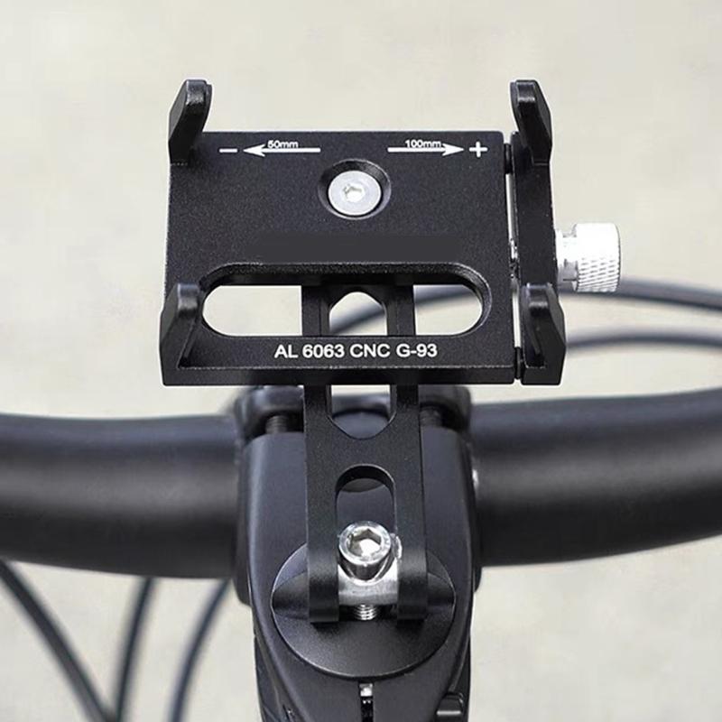 Cycling Phone Holder,Upgraded Handlebar Stem Phone Mount Bicycles Phone Mount Clamps for 50-100mm Width Device