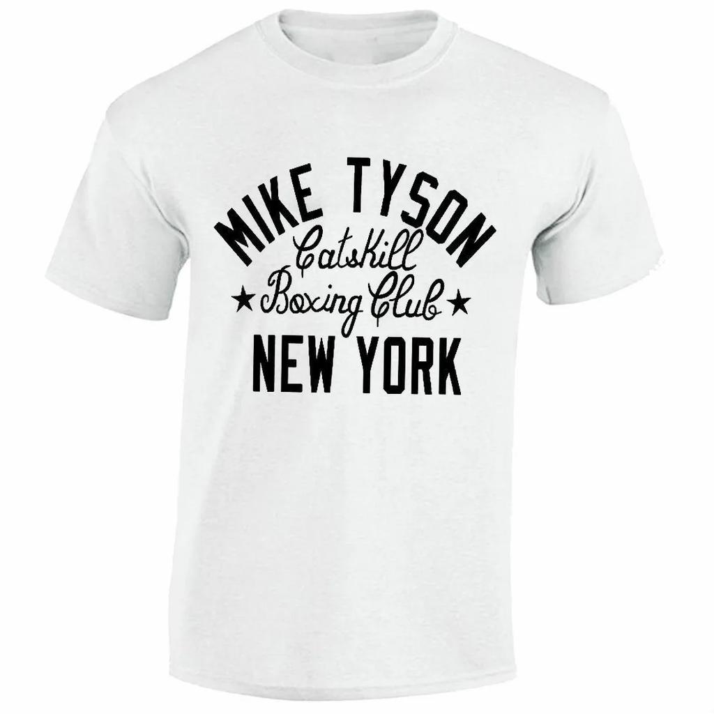 Mike Tyson Mens TShirt Boxing Design Iron Gym Training Cotton ONeck Short Sleeve T Shirt New Size S3XL