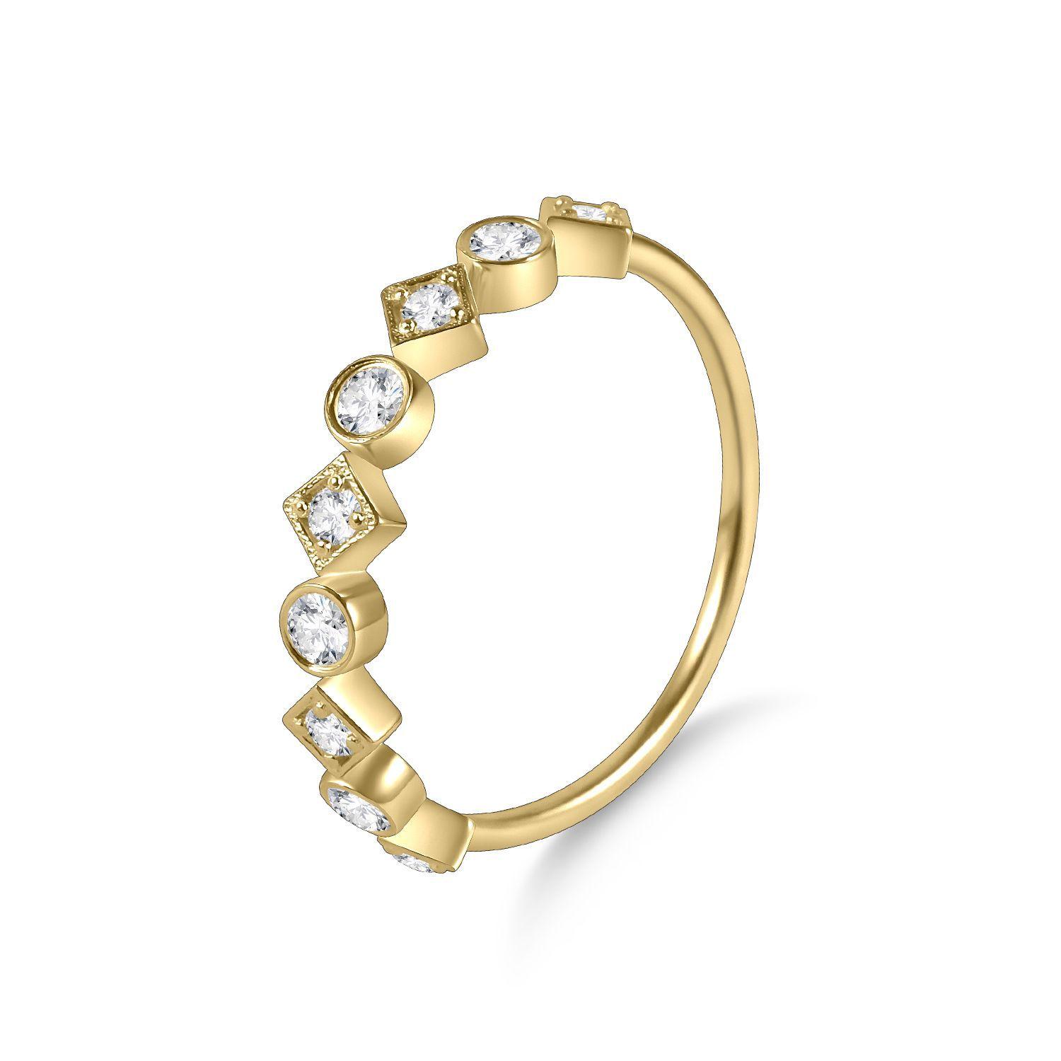 

Exquisite Light Luxury Ring S925 Sterling Silver Moissanite Jewelry Women S Golden Dawn Series Small Ring Slack Us size 6 (domestic size 13)