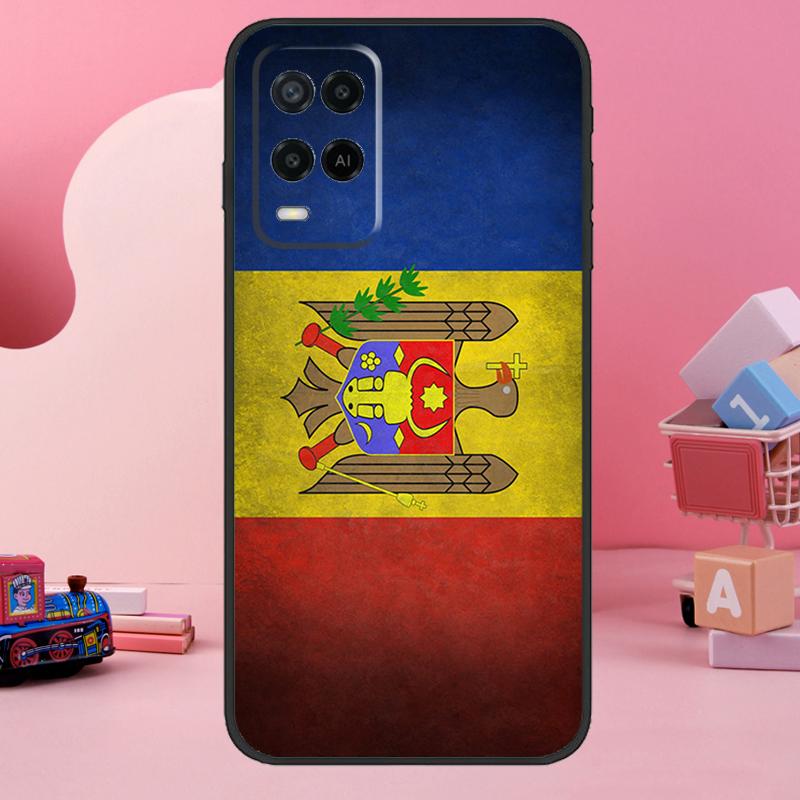 

Moldova Flag Case For Oppo A74 A94 A54 A17 A57 A77 A76 A16 A96 A18 A60 A80 A40 A38 A58 A78 A98 A15 A5 Pro OPPO A60 5G