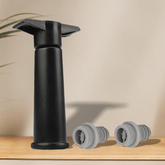Vakuová pumpa Wine Saver se 6 zátkami Snadné ruční ovládání Netěsnící silikonové těsnění Sada pro konzervaci červeného vína pro většinu lahví