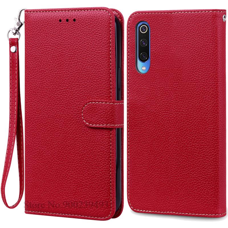Mi 9 Lite Case Leather Flip Cover for Xiaomi Mi 9 Case Mi 9 Lite / Mi 9 SE Phone Case For Xiaomi Mi9 Se Mi 9se 9lite Cover Funda