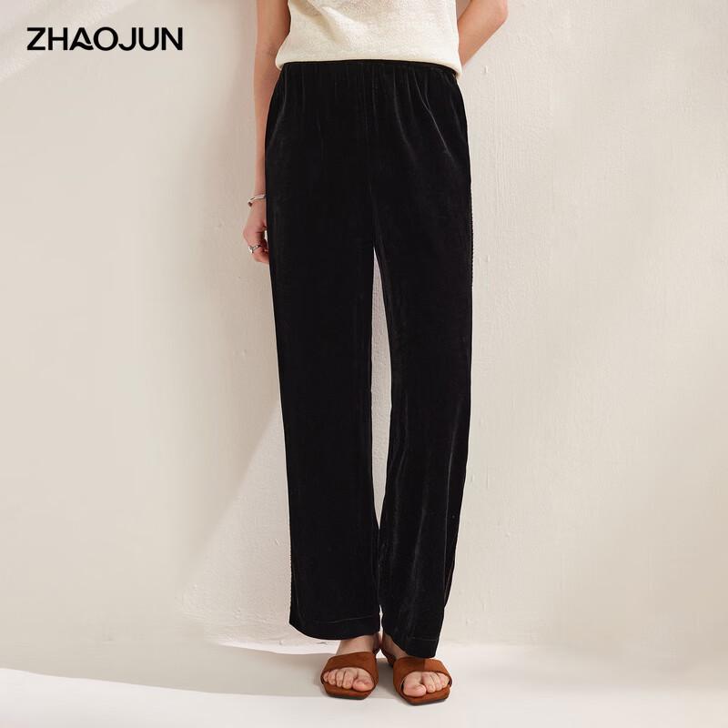 

Zhaojun Women s Velvet Straight Casual Pants 2XL