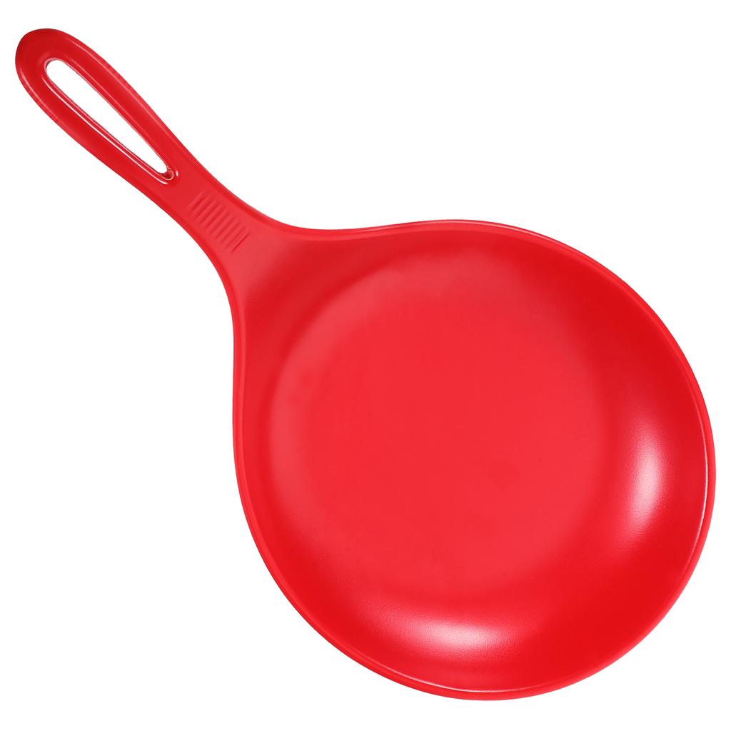 Restaurant Home Plates Food Serving Storage Tray with Handle Reusable Spoon Large