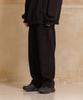 MODERN ARON Pintuck Denim Pants Black