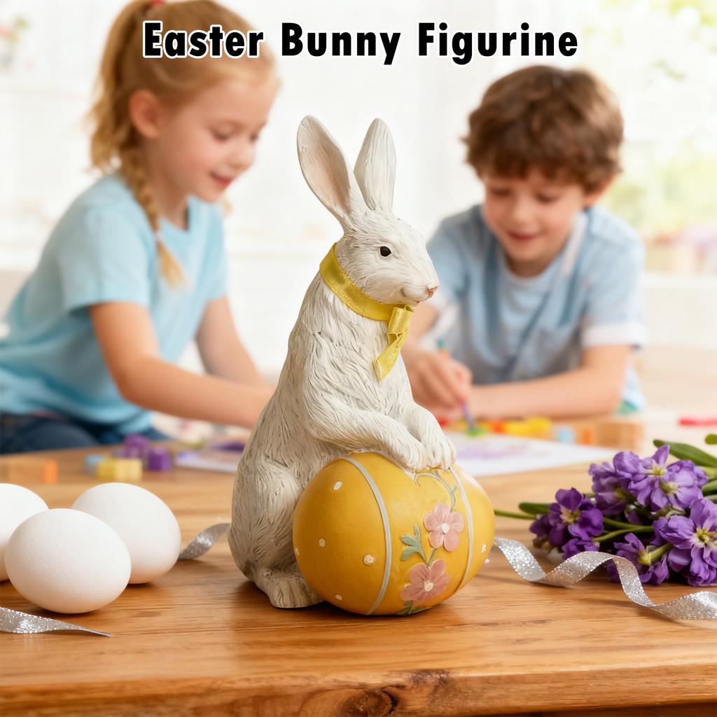 Easter Bunny Figurines Are An Ideal Choice For Home Decoration, As They Can Be Placed Tables Or Shelves.