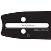 Versacut Oregon Guide Bar 18"/ 3/8"/ 1.5Mm (K095) - 68E Fits Husqvarna 550Xp/ 560Xp