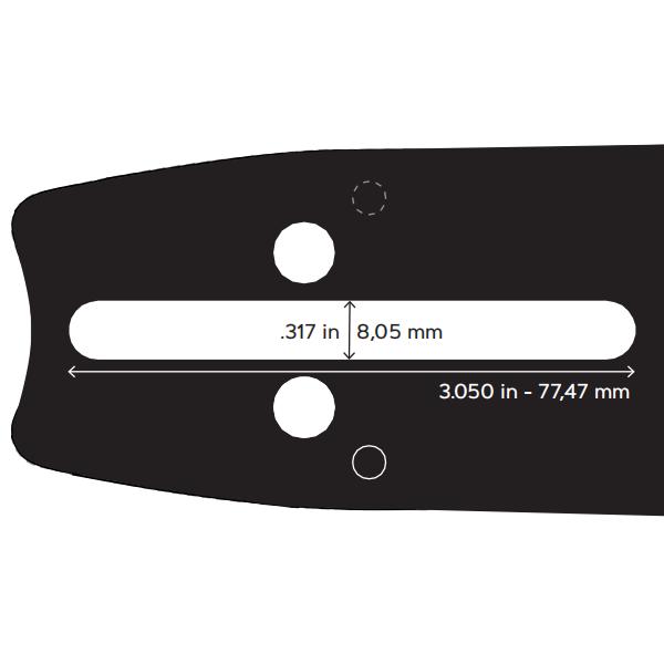 Versacut Oregon Guide Bar 18"/ 3/8"/ 1.5Mm (K095) - 68E Fits Husqvarna 550Xp/ 560Xp