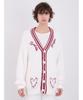 Gelato Pique HOLIDAY HOMME Feather Cardigan PMNT245088 White Men's